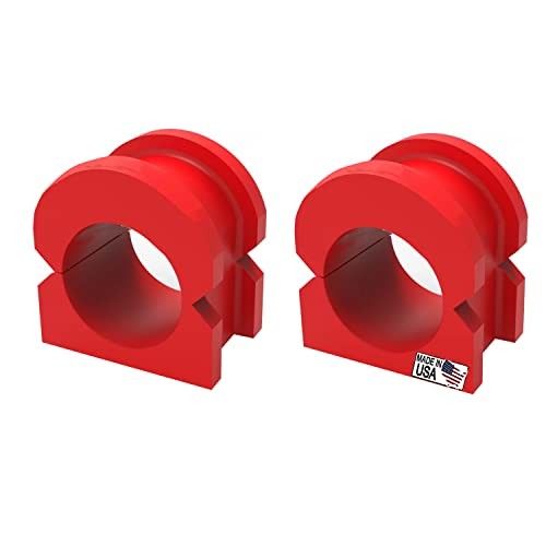 PAIR Front Sway Bar CODE RED EXTREME Bushing Kit FITS Escalade, Silverado,