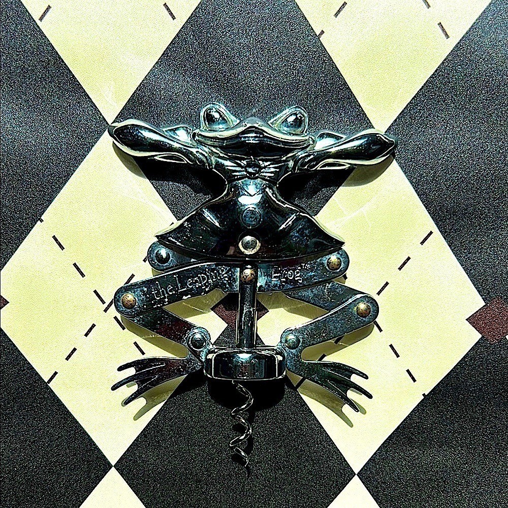 Vintage Silver Corkscrew – "The Leaping Frog"