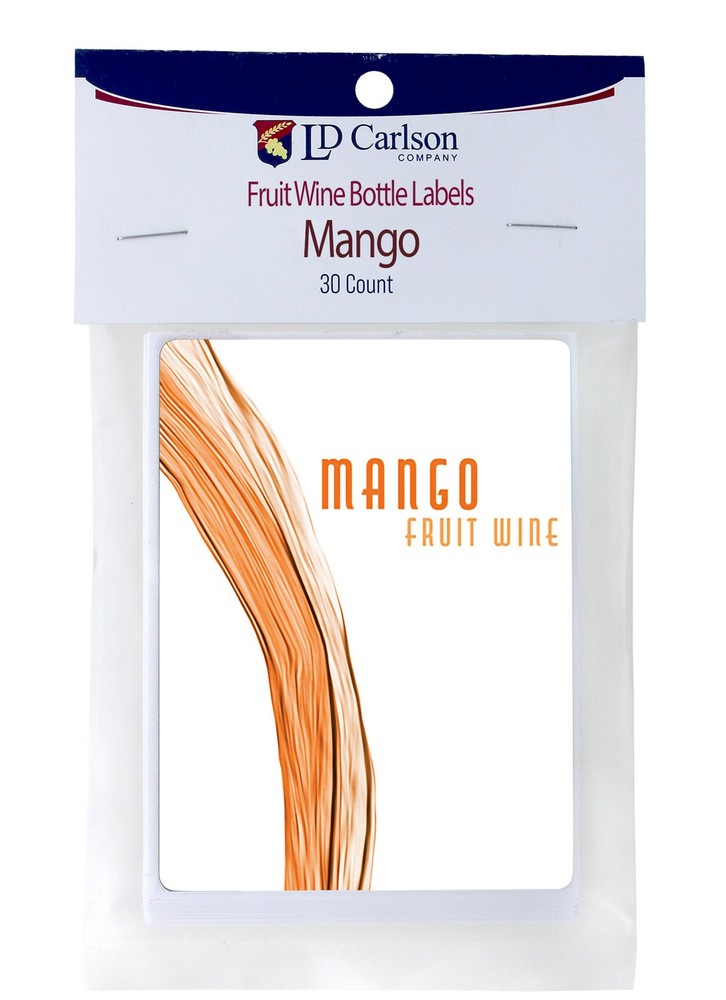 Mango Fruit wine Labels 30/Pack Fruit Labels Collection