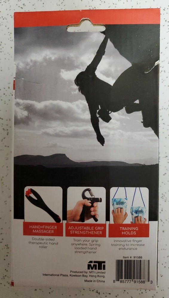 Climb Climbing Pull Ups 2 Pack Red