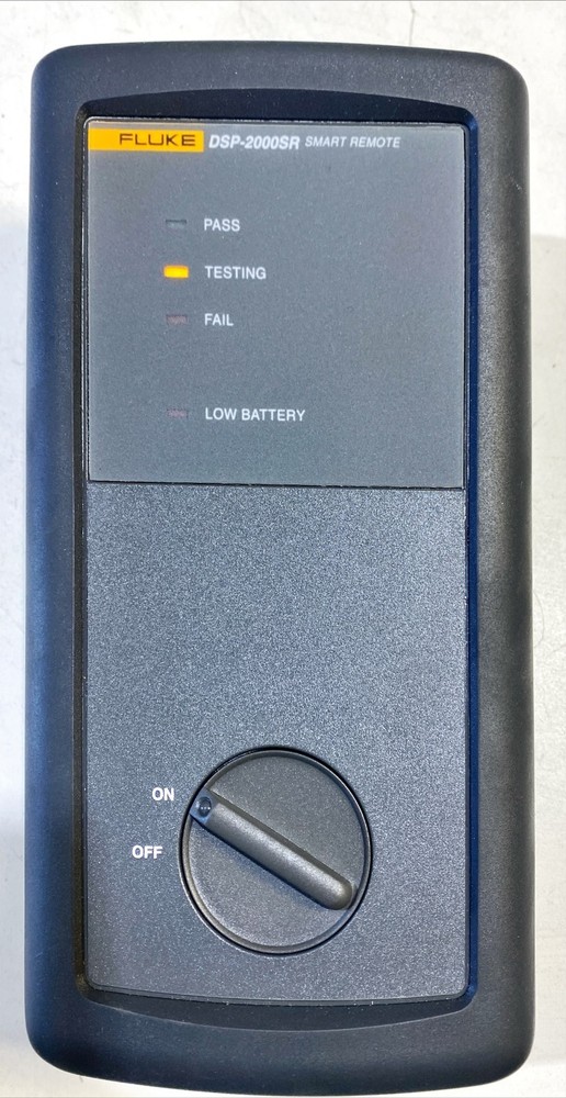 Fluke DSP-2000 Digital LAN Cable Analyzer & DSP-2000SR Smart Remote (READ)