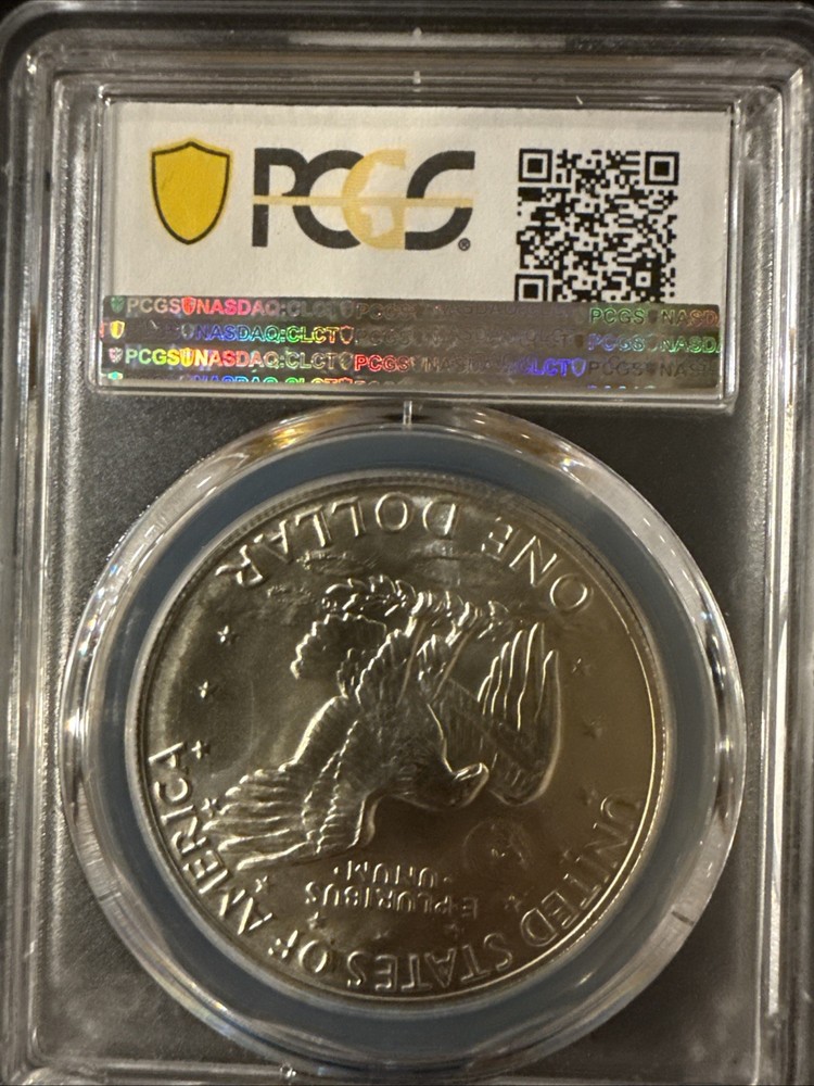 PCGS 1973 S Eisenhower Silver Dollar MS67
