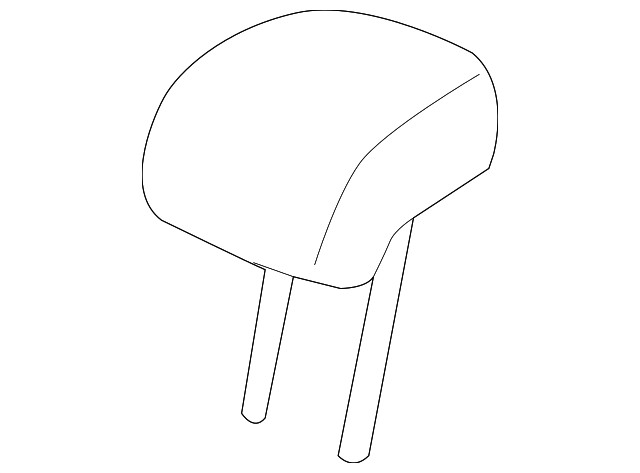 Genuine GM Headrest 84586523