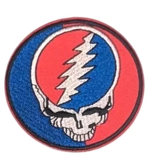 Grateful Dead Patch iron on patche Embroidered