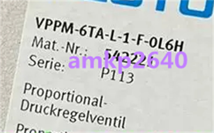 1PCS NEW for proportional pressure valve VPPM-6TA-L-1-F-0L6H 542221 #am