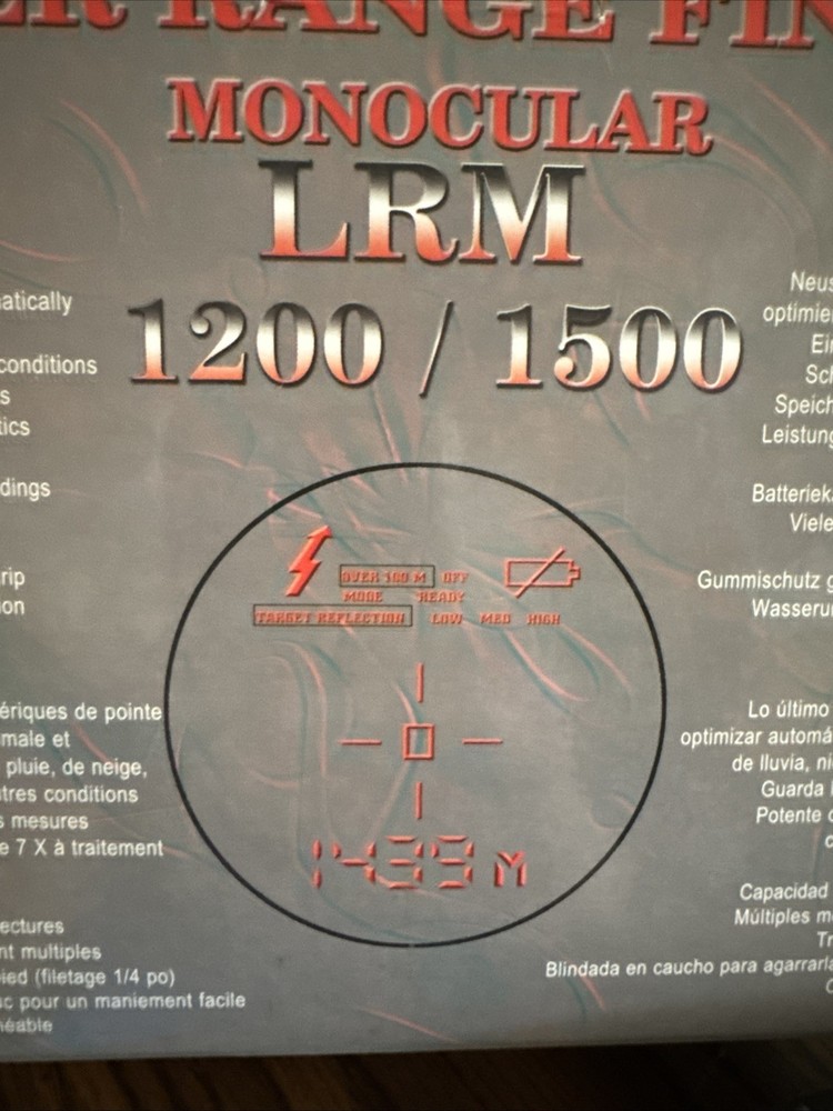 Newcon Optik LRM 1500SPD Laser Range Finder Monocular