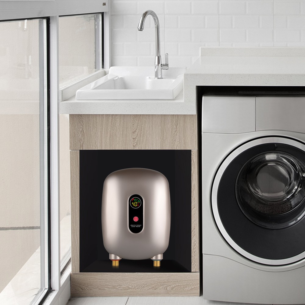 Instant Electric Hot Water Heater Tankless On Demand House Sink US