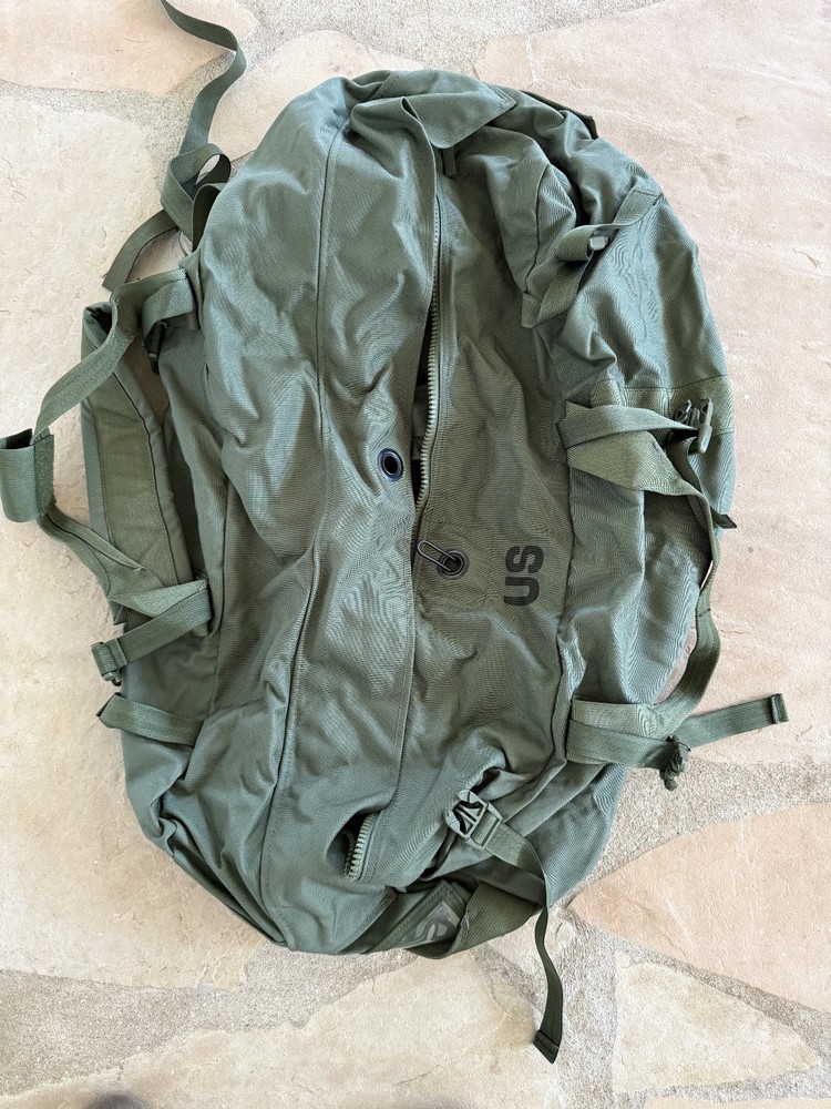 Military Green Deployment Duffel Bag