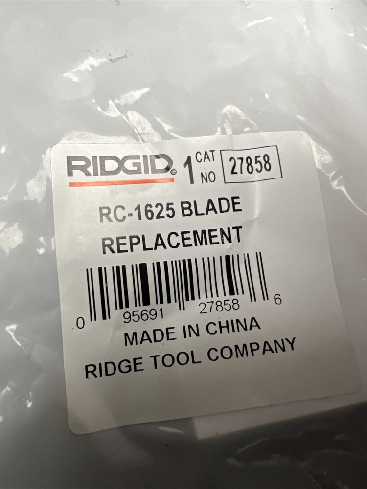 RIDGID 27858 Replacement Blade RC-1625