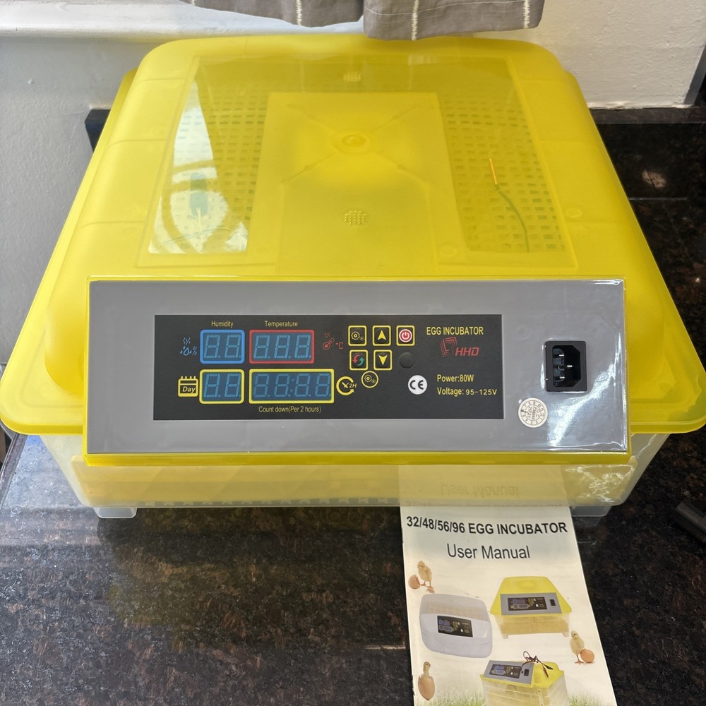 48 Egg Incubator Digital Hatcher Automatic All size Egg Turning See Description