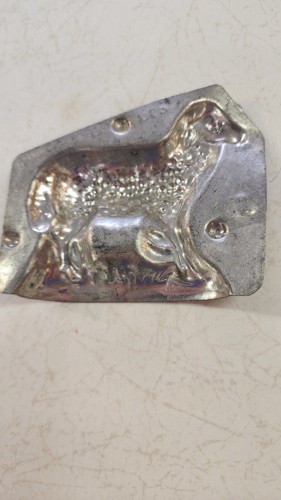 Antique Sheep Half Chocolate Mold