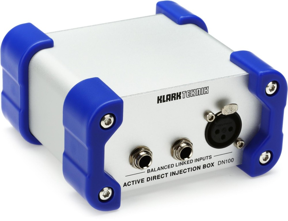 Klark Teknik DN100 V2 1-channel Active Direct Box with Extended Dynamic Range