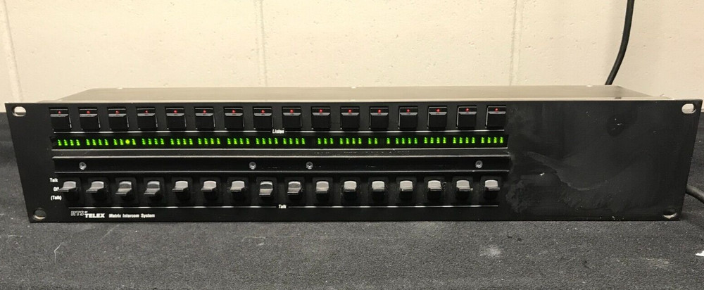 RTS EKPD96-8 Telex Matrix Intercom Control Panel System with Power Cord