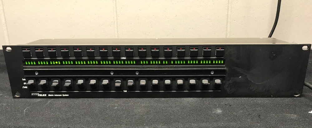 RTS EKPD96-8 Telex Matrix Intercom Control Panel System with Power Cord
