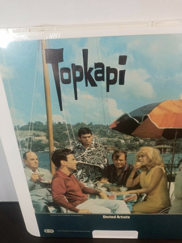 CED TOPKAPI CBS FOX VIDEO STILL SEALED 1983 RARE NEW CED