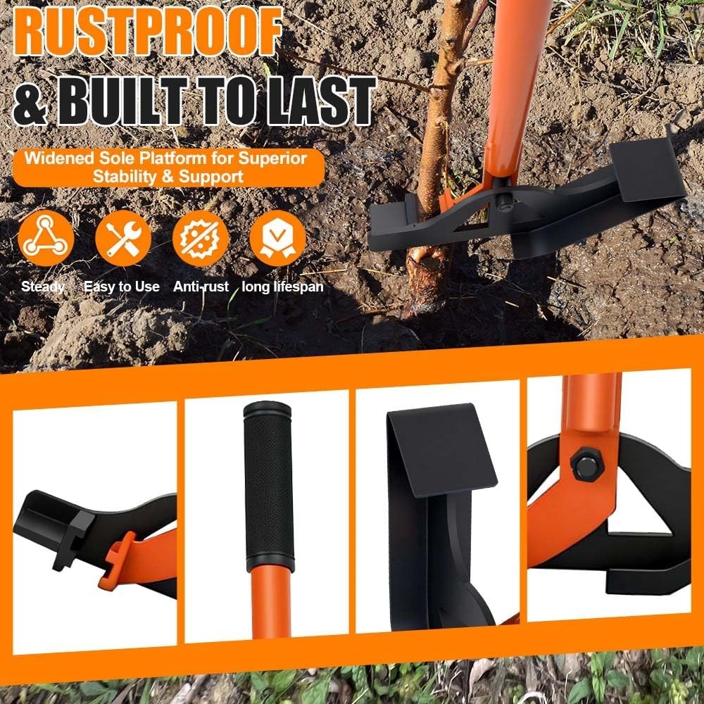 Steel Frame Heavy Duty Sapling Puller 43 Inch Tool
