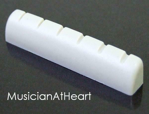 MusicianAtHeart VARIABLE HEIGHT BONE NUT made for IBANEZ Guitars - Adjustable