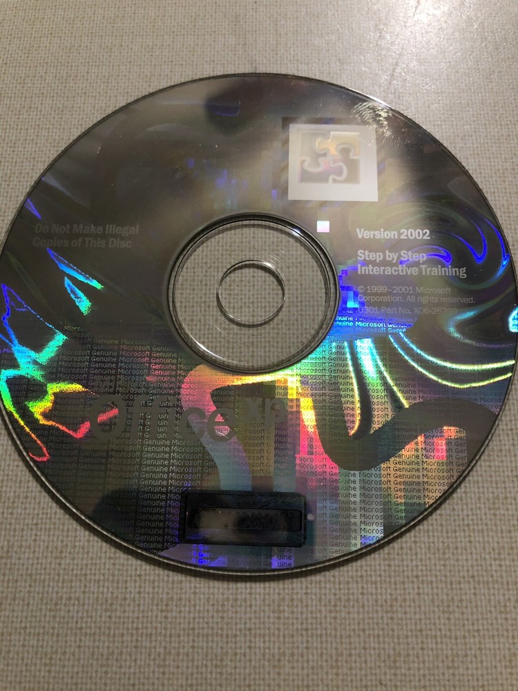 Microsoft Office Xp Version 2002 Step By Step Interective Training Used