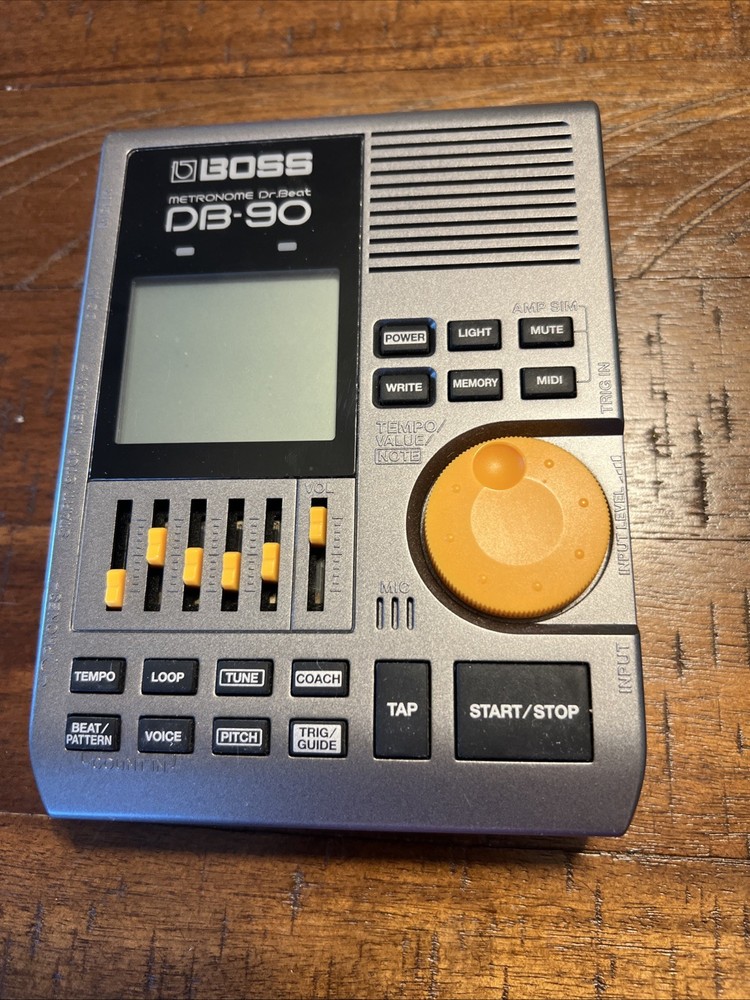Boss DB-90 Dr. Beat Metronome Tested Working