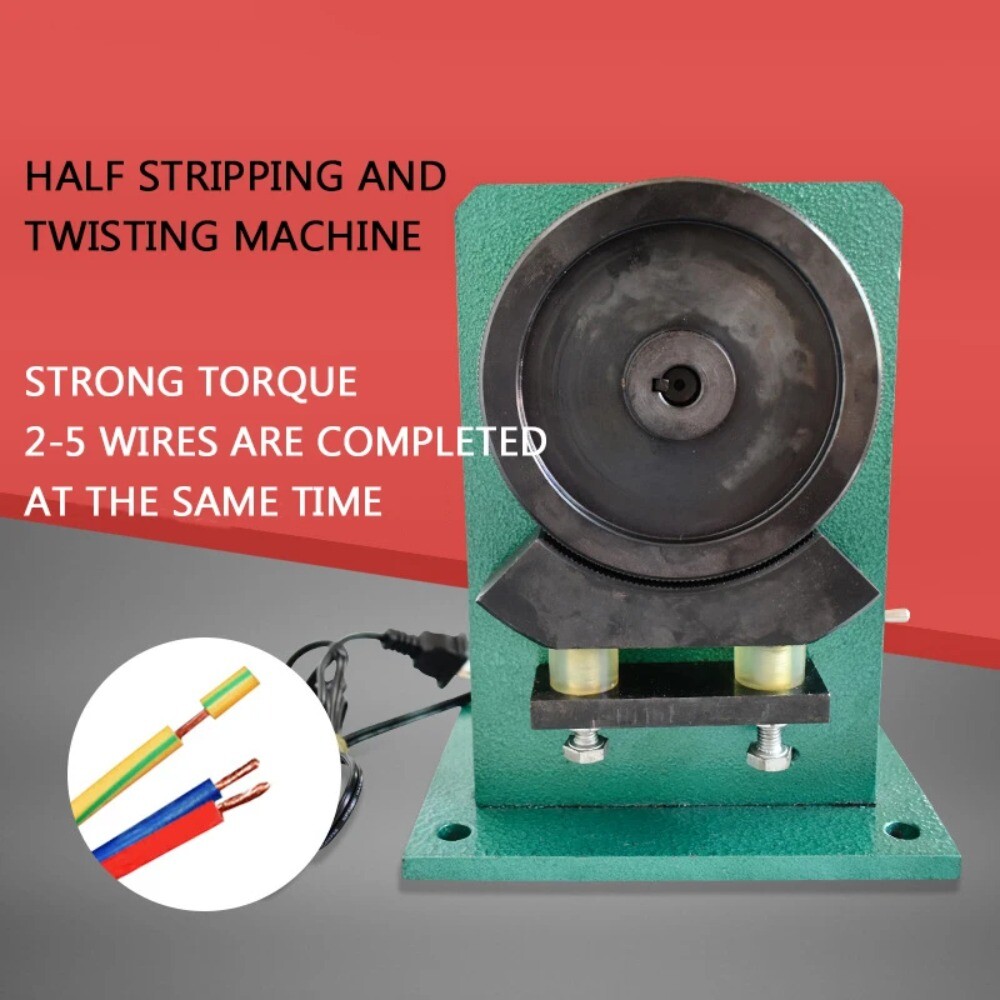 Semi-Stripping and Twisting Machine Cable Stripping Machine Electric Twisting