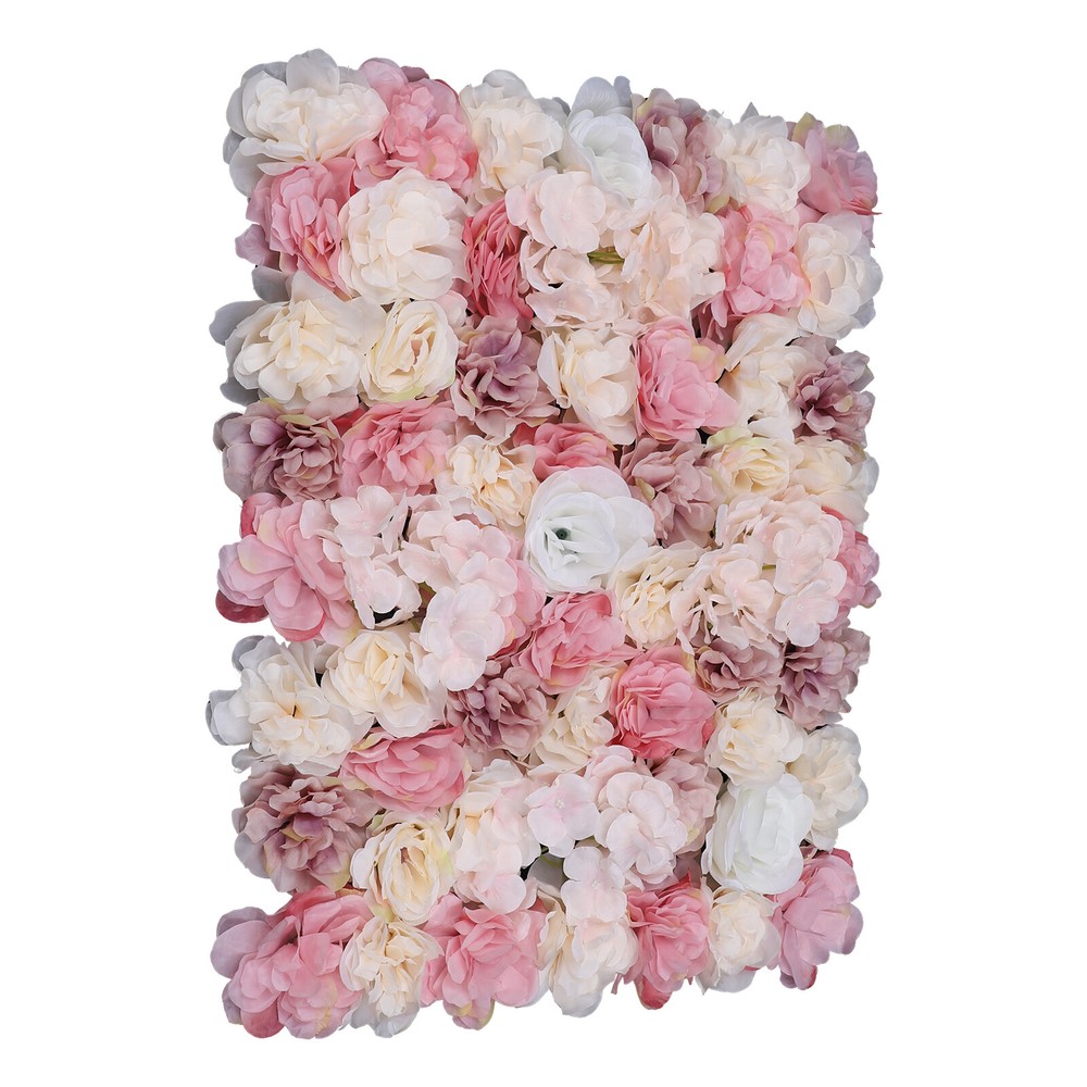 12Pcs Flower Wall Panel Artificial Flower Wall Backdrop Flower Decoration