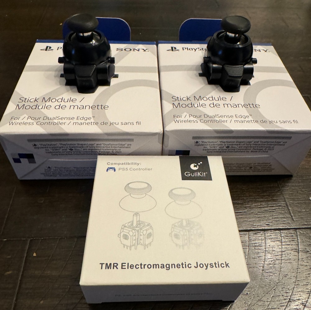 (2) Sony - UPGRADED Guli-Kit Edge TMR Module for DualSense Edge Controller