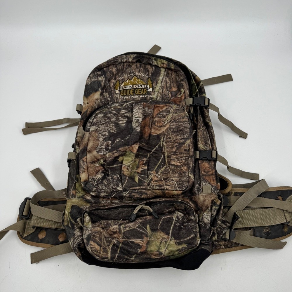 Blacks Creek Guide Gear Camo Hunting Backpack Northwest Edition Customizer Pack