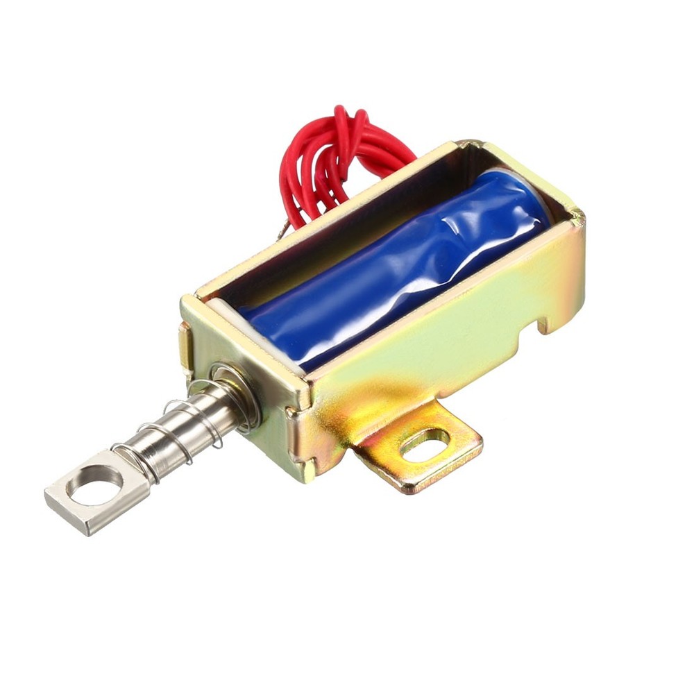 DC 24V 0.8A 5mm Mini Electromagnetic Solenoid Lock Pull Type for Electirc Lock