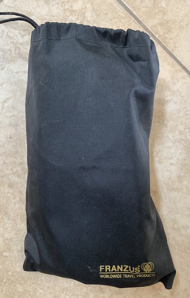 Franzus Folding Travel Iron w/ Bag