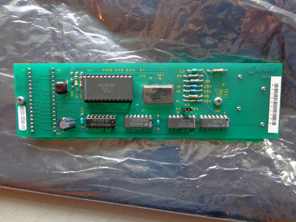 TIE PWB 09985601 028-558-1 BOARD ASSEMBLY