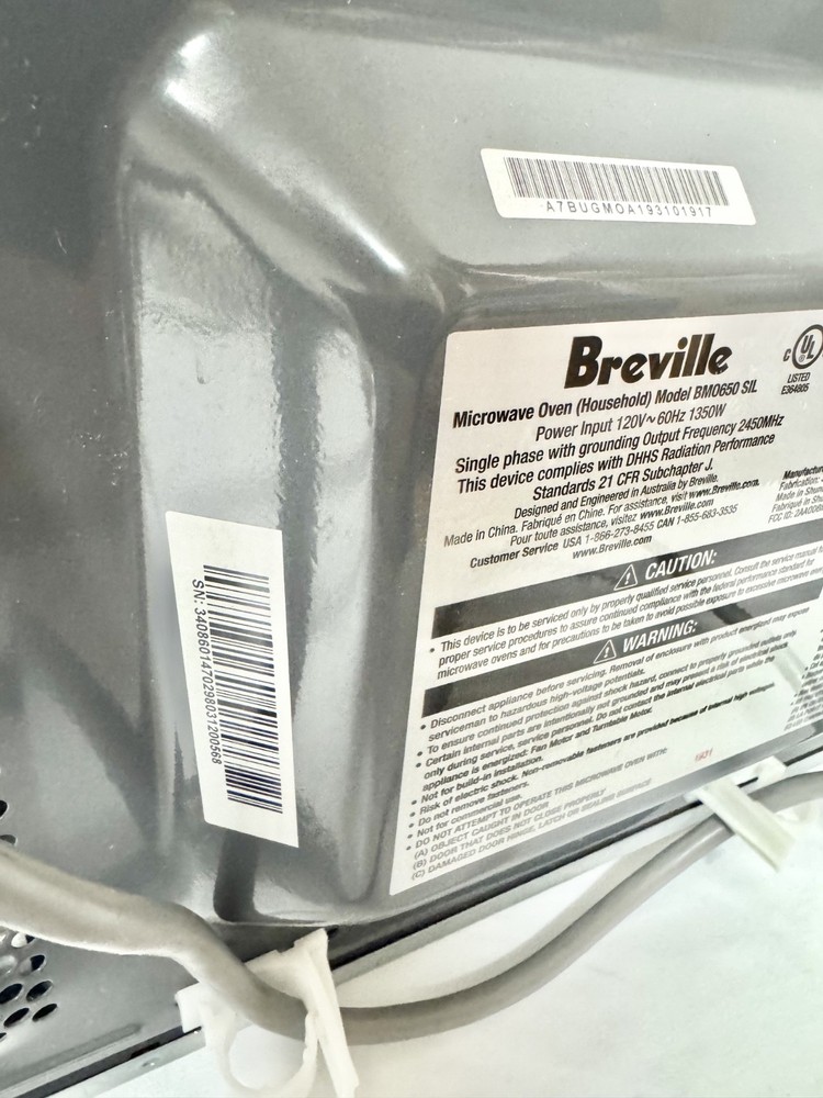 Breville Compact Wave Soft Close Microwave