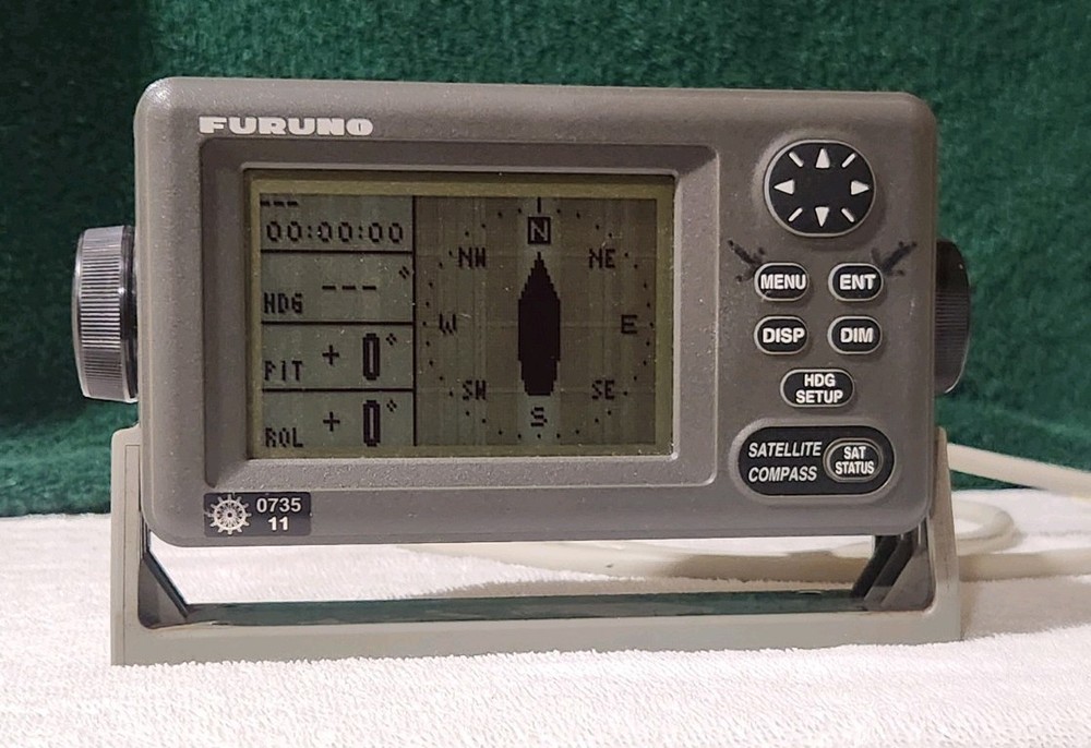 Furuno SC-502 Satellite Compass Display Head Unit Excellent Working Condition!