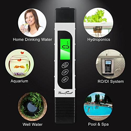 Water Quality Tester,Accurate & Reliable, TDS Meter,EC Meter & Temperature Meter
