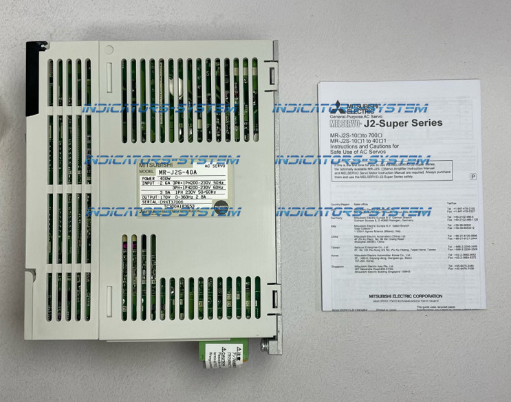1PCS NEW Mitsubishi MR-J2S-40A Servo Driver