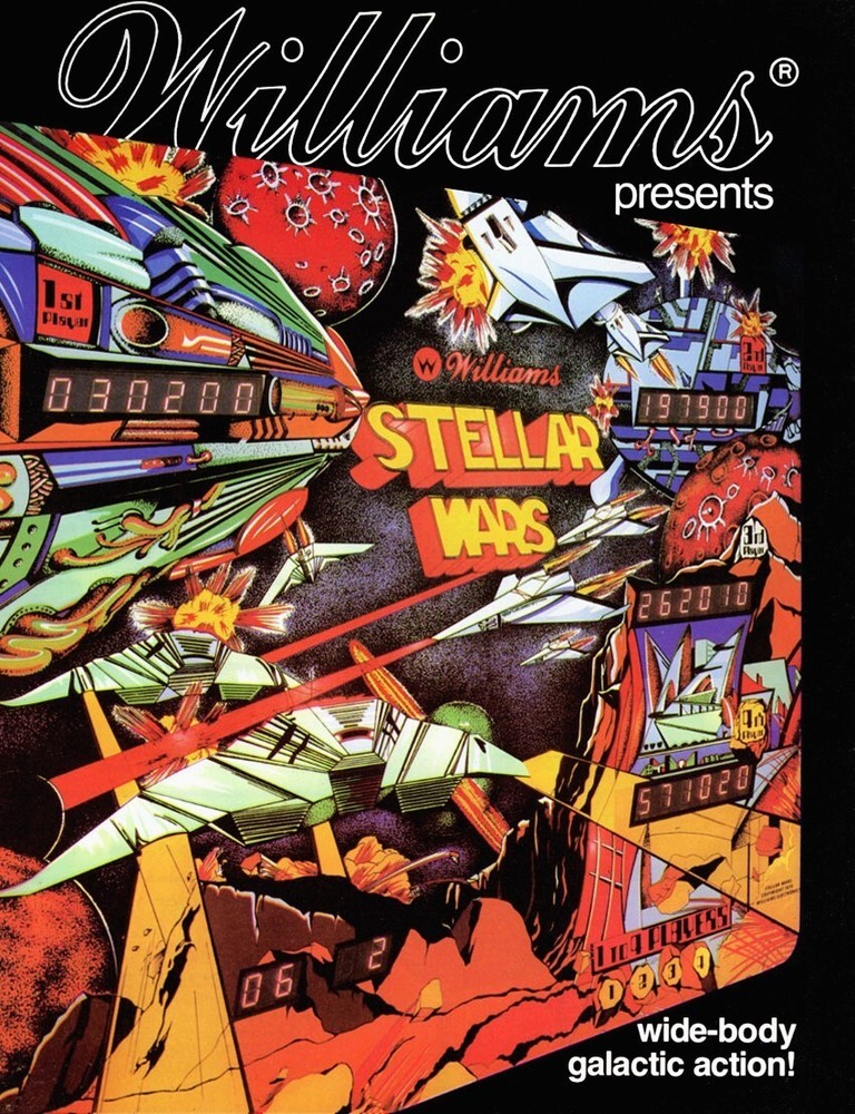 1979 Williams Stellar Wars Pinball Machine Rubber Ring Kit