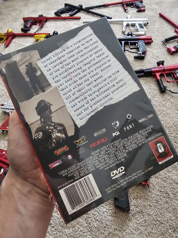 Cereal Killerz (CK1) Paintball Documentary DVD