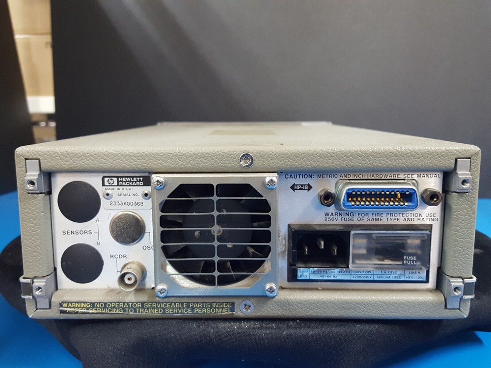 HP 438A: Power Meter (0368)