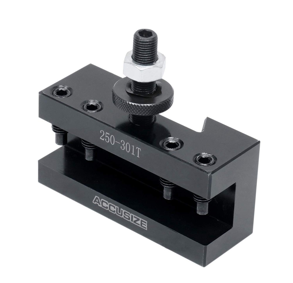Accusize Industrial Tools Style Cxa Turning and Facing Quick Change Tool Post Ho