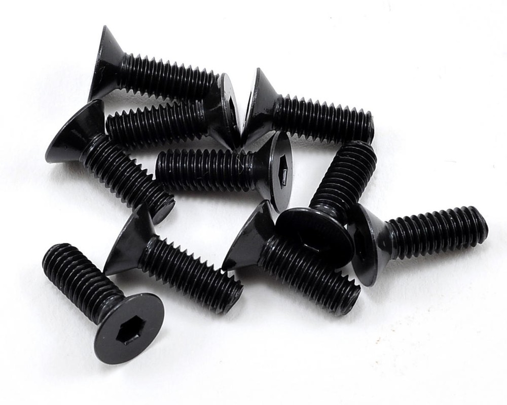 Tekno RC 4x12mm Flat Head Screw (10) [TKR1344]