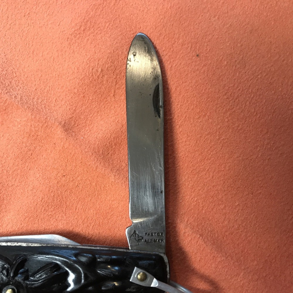 Vintage Pastor Aleman Pocketknife
