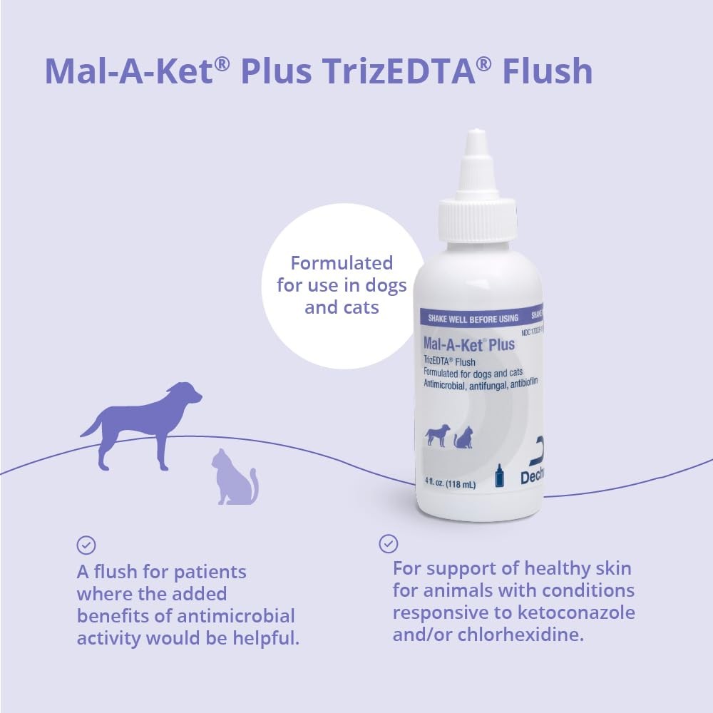 Plus TrizEDTA Flush for Cats and Dogs, 4 oz