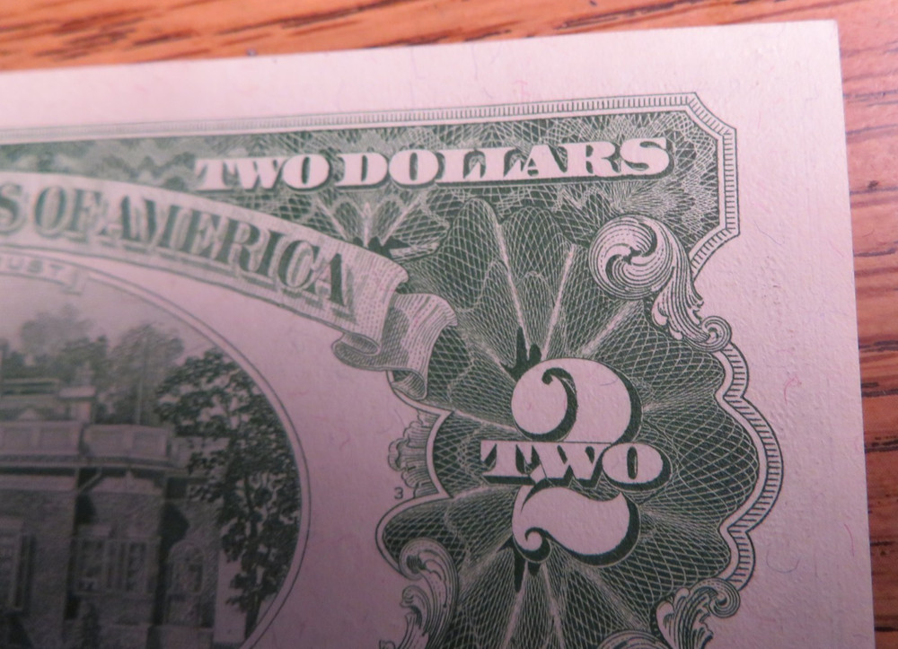 1963 Two Dollar US Note Red Seal Star Note *00005966A MINT