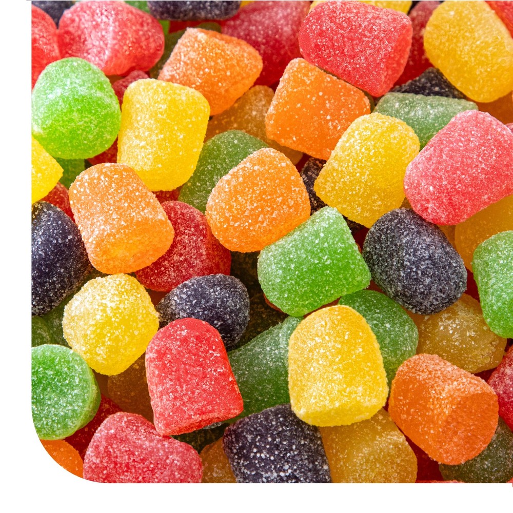 Gum Drops - 2 Pound Bulk Pack - Jelly Candy - Assorted Fruit Flavors - Christ...