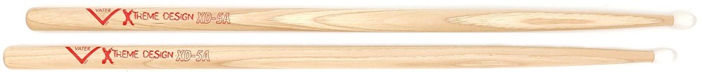 Vater Xtreme Design Drumsticks - 5A - Nylon Tip (2-pack) Bundle