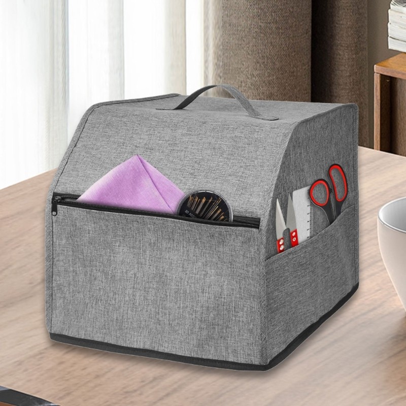 Sewing Machine Bag Reinforced Handle Dustproof Protective Case For Small Devices