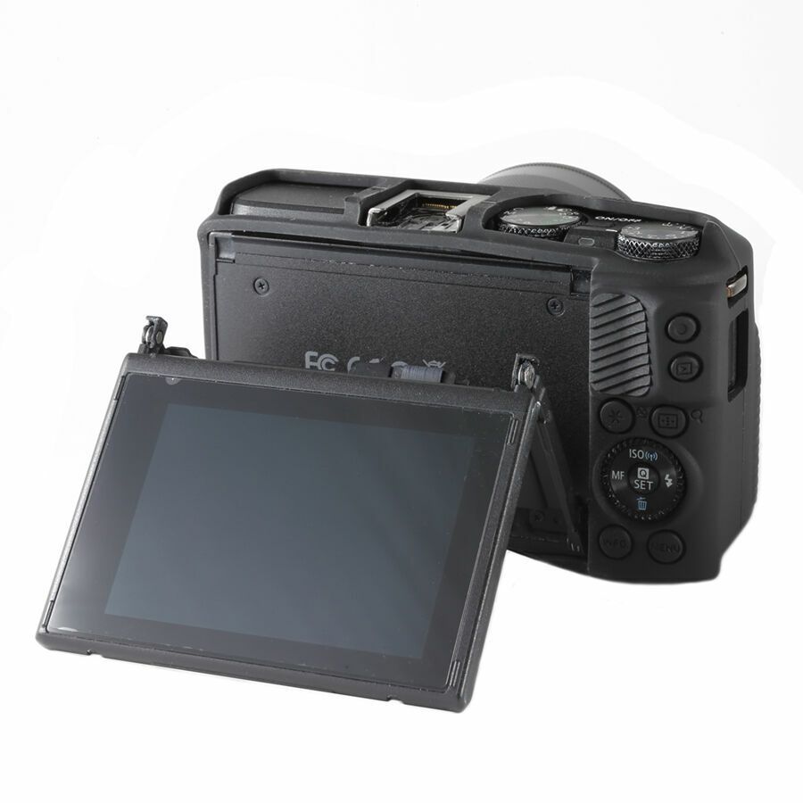 easyCover Canon M3 BLACK EA-ECCM3B Camera Protective Case Silicone FREE US SHIP