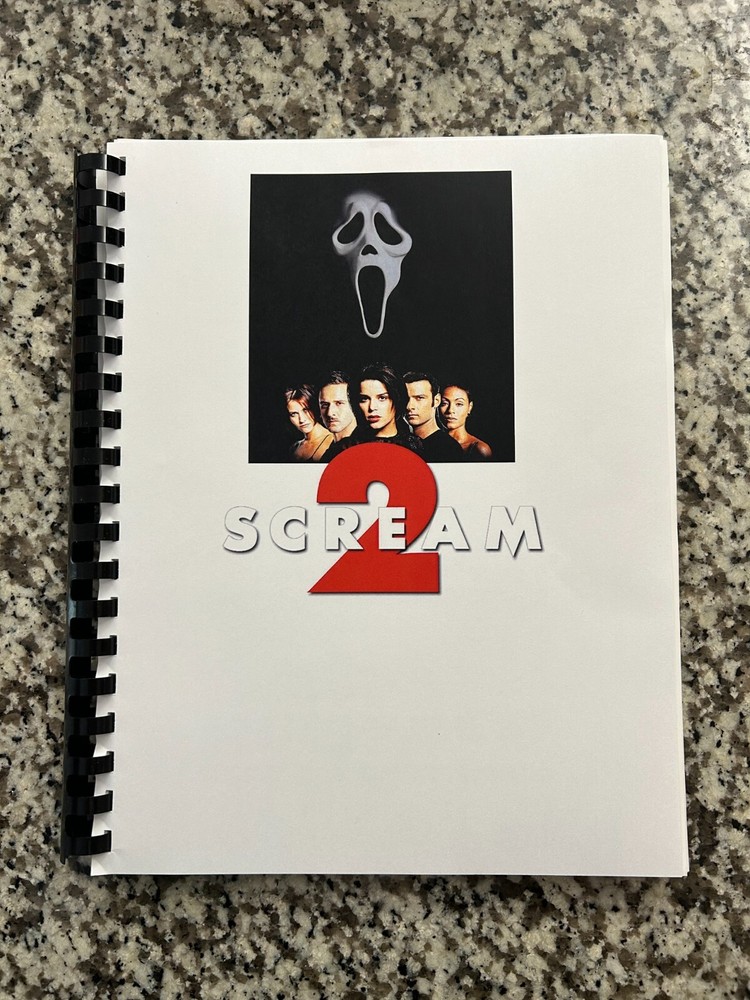 Scream 2 Horror Movie Script Reprint Full Screenplay Script