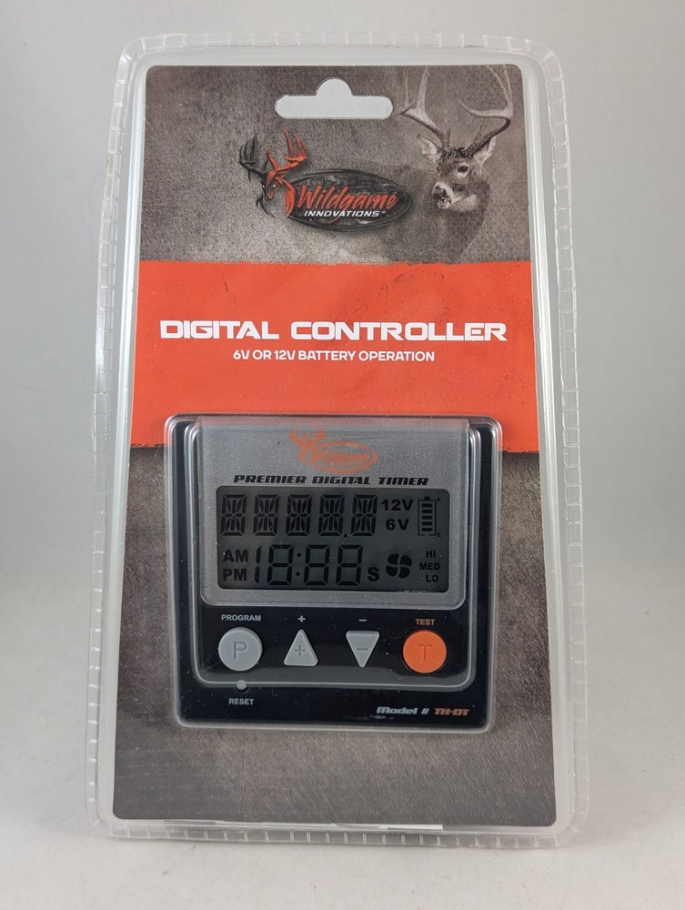 Wildgame Innovations Digital Controller Timer 6V or 12V Battery Operation  TH-DT