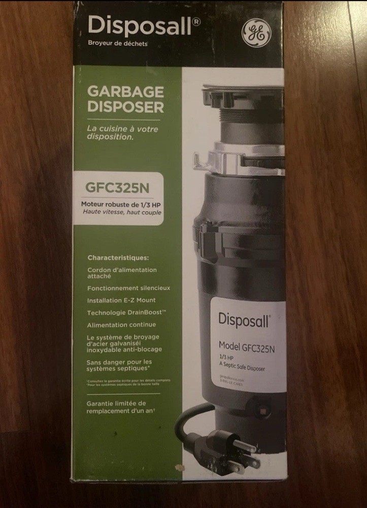 General Electric GFC325N Continuous Feed Garbage Disposall 1/3hp