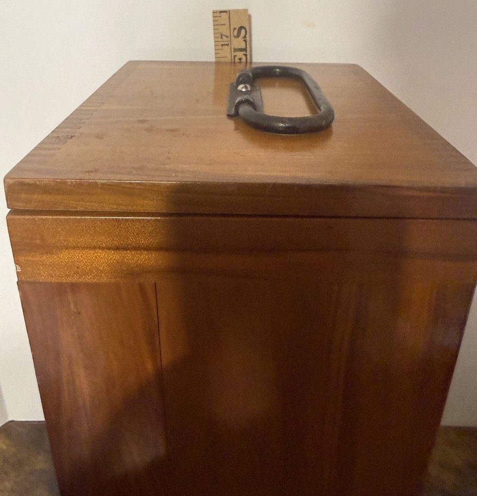 Vintage Bausch & Lomb Wooden Microscope Box Only - No Microscope - #2